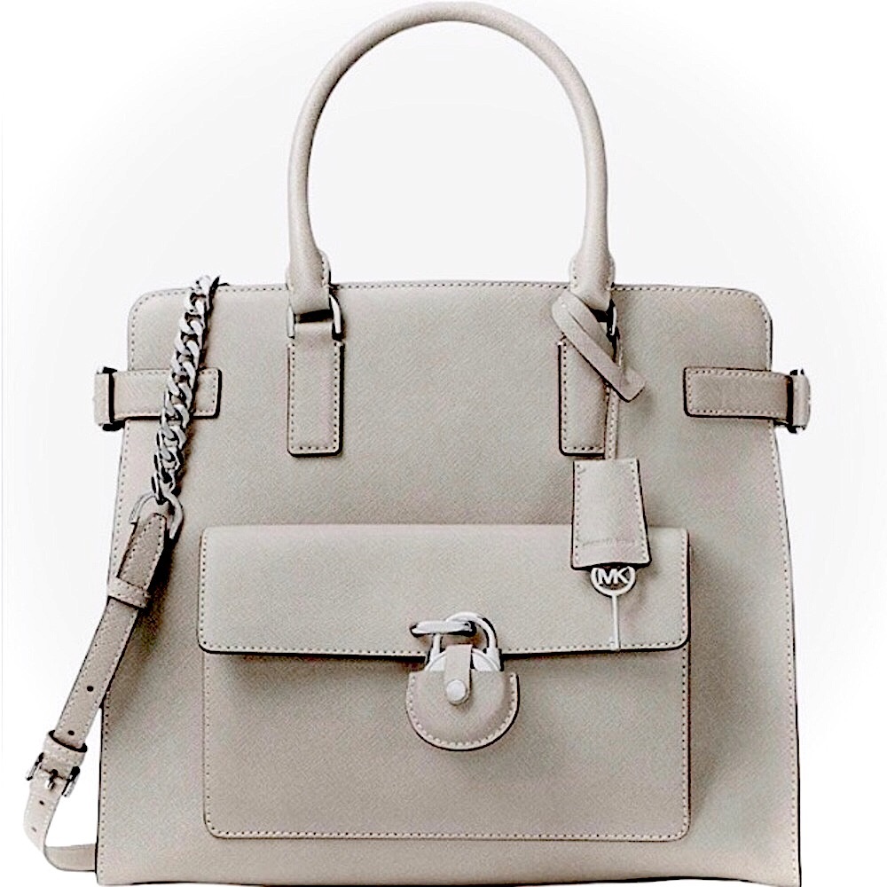 Michael Kors Hamilton Satchel Shoulder Bag Handbag Purse - Picture 2 of 16